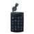 Teclado Com Fio Numérico Conexão Usb Cabo De 80cm Tecla Preto
