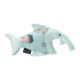 Brinquedo De Pelúcia Para Gatos Buddy Shark Azul Pp245 Azul