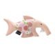 Brinquedo De Pelúcia Para Gatos Buddy Shark Rosa Pp246 Rosa