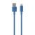 Cabo Micro Usb Blindado 1,2 Azul -smartogo Wi394 Azul