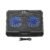 Suporte Cooler Para Notebook Com Duas Ventoinhas E Base Giratória Multilaser – Ac382 Preto