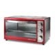 Forno Elétrico Vermelho 127v Seletor De Temperatura E Timer