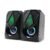 Caixa De Som 2.0 Gamer Multilaser 12w Usb+p2 Rms Rgb Preto