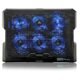 Cooler Para Notebook Com 6 Fans Led Azul Hexa Cooler Multilaser – Ac282 Preto