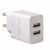Carregador De Parede Concept 2 Portas Usb I-smart Branco