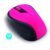 Mouse Sem Fio 2.4ghz Preto E Rosa Usb Multilaser Mo214 Rosa