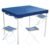 Conjunto Mesa Com 4 Banquetas 3403 Mor Azul