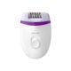 Depilador Satinelle Philips 2 Velocidades Bre225/00 Branco/roxo Bivolt