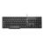 Teclado Multilaser Slim Ps2 Com Fio Resistente A Agua Preto