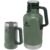 Kit Cerveja Chopp Garrafa Térmica Growler 1,9L Caneca Térmica Stanley Verde