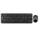 Teclado E Mouse Multilaser Tc183 S/ Fio 2.4Ghz Multimidia Usb Preto Multilaser