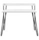 Mesa de Escritório Haven Desk Branco e Preto – Cosco Home