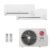 Ar-Condicionado Bi-Split HW LG Dual Inverter Voice 16.000 BTUs (1x Evap HW 9.000 + 1x Evap HW 12.000) R-32 Só Frio 220V