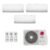 Ar-Condicionado Multi Split Inverter LG 21.000 (3x Evap HW 9.000) Quente/Frio 220V