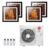 Ar-Condicionado Multi Split Inverter LG 30.000 (4x Evap Artcool Gallery 12.000) Quente/Frio 220V