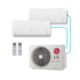 Ar-Condicionado LG Dual Inverter Voice + AI Bi-Split Frio (Evaporadoras 9.000+9.000 BTU) 220V – S32Q16SA181