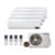 Ar Condicionado Multi Split Quadri Inverter Samsung Windfree 34.000 Btus (3x Evap 9.000 e 1 Evap 18.000) Quente/frio 220V Monofásico