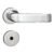 Fechadura para Banheiro Roseta Aço 40mm MGM Napoli