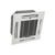 Fancolete Cassete 4 Vias Carrier com Painel 25.000 Btus Quente/Frio 220V Monofásico