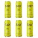 Kit 06 Latas Energético Baly Citrus Limão Siciliano 250ml