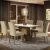 Conjunto Sala De Jantar Mesa Tampo De Vidro 6 Cadeiras Rustic/Branco/Imperial Stéfani Madesa