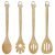 Conjunto Utensílios Em Madeira Bétula Ecológica Kitchenaid