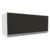 Armário Aéreo Madesa Glamy 80 Cm 1 Porta Suspensa Branco/Preto