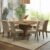 Conjunto Sala De Jantar Mesa Tampo De Madeira 8 Cadeiras Rustic/Imperial Leila Madesa Cor:Rustic/Imperial