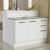 Ilha De Cozinha Com Bancada E Balcão 120 Cm Branco Agata Madesa Cor:Branco