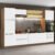 Armário De Cozinha Completa 320cm Rustic Branco Veludo Lux Madesa 01
