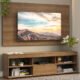 Rack Com Painel Para Tv Até 65 Polegadas Rustic Orlando Madesa Cor:Rustic