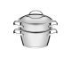 Cuscuzeira Aco Inox Allegra 2 Pcs Tramontina