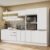 Armário De Cozinha Completa 100% Mdf 300cm Frentes Branco Smart Madesa 02