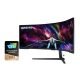 Monitor Gamer Samsung Odyssey 57″ Mini Led, Duhd, 240Hz, 1Ms, 32:9, Hdmi, Dp, Usb, Freesync Premium Pro