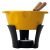 Fondue Em Cerâmica 5 Peças Mini Cheesy 300ml Boska Amarelo