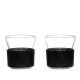 Kit 2 Copos 200ml Taça Chá Suco Vidro Hotcool Iittala