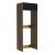 Porta Geladeira Madesa Agata 1 Porta Basculante Rustic/Preto