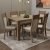 Conjunto Sala De Jantar Madesa Medelin Mesa Tampo De Madeira Com 6 Cadeiras Rustic/Crema/Bege