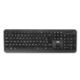 Teclado Sem Fio Côncavo Conexão 2.4Ghz Usb 12 Teclas Multimídia Preto Multi – Tc297 Tc297