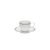 Conjunto De 06 Xícaras 110 Ml Com Pires Para Cafezinho Strauss Timeless