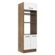 Torre Quente Madesa Agata 70 Cm 3 Portas Rustic/Branco