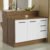 Ilha De Cozinha Com Bancada E Balcão 120 Cm Rustic/Branco Agata Madesa Cor:Rustic/Branco