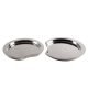 Kit 2 Centro De Mesa Em Inox Moderno Decorativo Luxo Maggpie