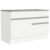 Balcão Gabinete De Pia 120 X 60 Cm 1 Porta 2 Gavetas Branco (Com Tampo) Glamy Madesa