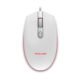 Mouse Gamer Multilaser 2400Dpi Led 7 Cores Branco – Mo299 Branco