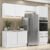 Armário De Cozinha Completa 260cm Branco Branco Veludo Lux Madesa 05