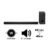 Soundbar LG S90TY – 570W RMS, Dolby Atmos, 5.1.3 Canais, DTS:X, AI Room Calibration Pro, AI Sound Pro, Sem fios, WOW Orchestra, Conexões Múltiplas – S90TY