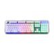 Teclado Gamer Usb Ranbow Tc259 Multilaser Branco