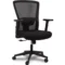 Cadeira De Escritório Comfy Corporate Tela Mesh Preta, Base Giratória E Sistema Relax