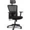 Cadeira De Escritório Comfy Stance Evo Tela Mesh Preta, Base Giratória E Relax Avançado